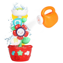 Funny baby bathtub toys ship watering can plastic bath toy for baby bathtime
